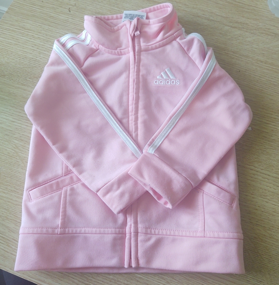 Adidas pink sports Jackie 12 month